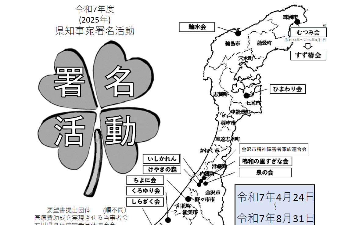 あなたが現在見ているのは 県知事宛署名活動